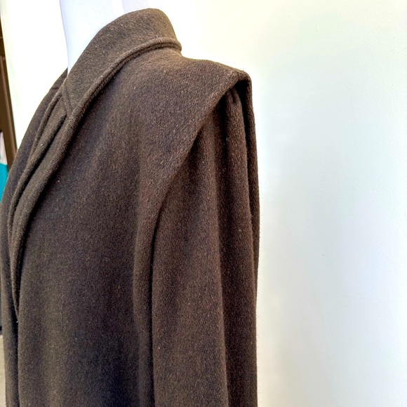 Vintage Brown Wool Coat - Picture 8 of 8